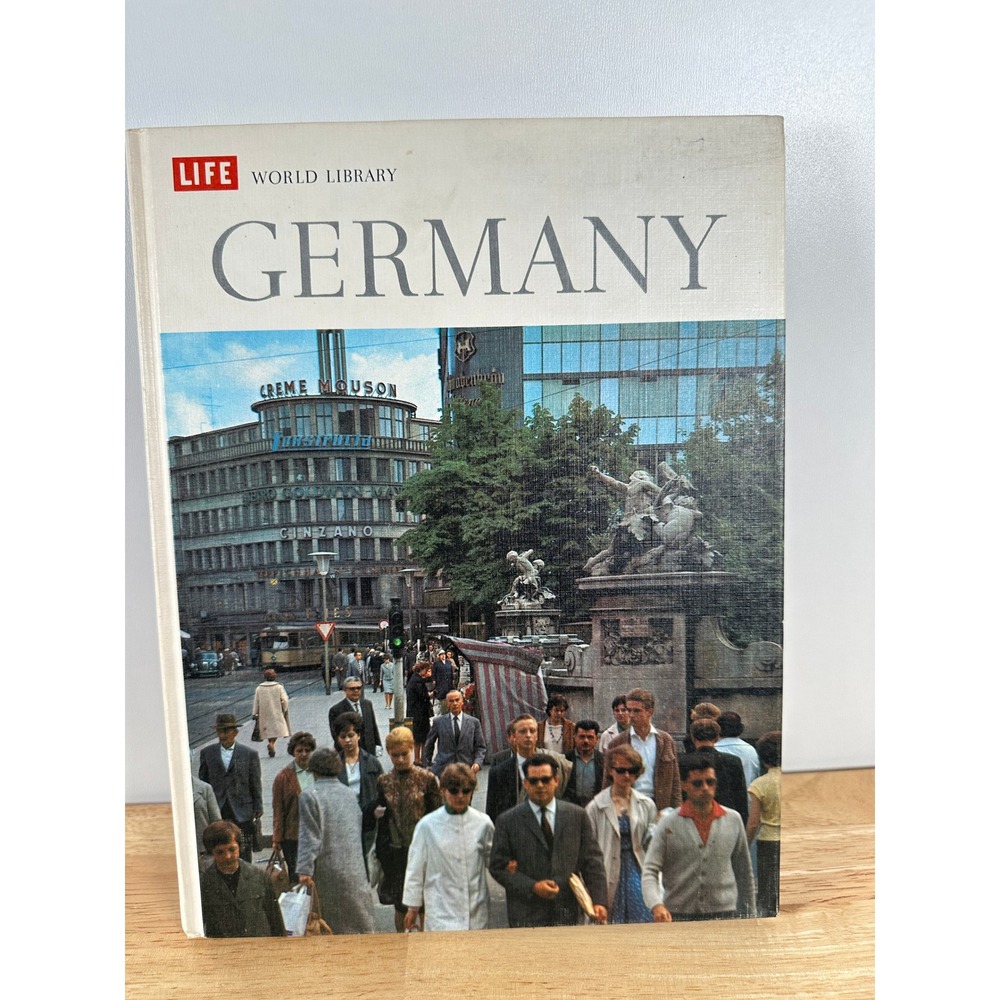 Vintage LIFE Germany Book World Library History Photography Hardcover